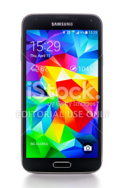 Samsung Galaxy S5 Royalty Free Stock Photo