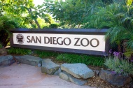 San Diego Zoo Entrance Sign