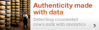 Authenticity made with data. Detecting counterfeit cow's milk with analytics